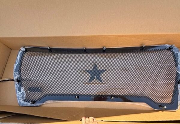 2019–2021 GMC Sierra 1500 Premium RBP Black Metal Armor Grille Assembly