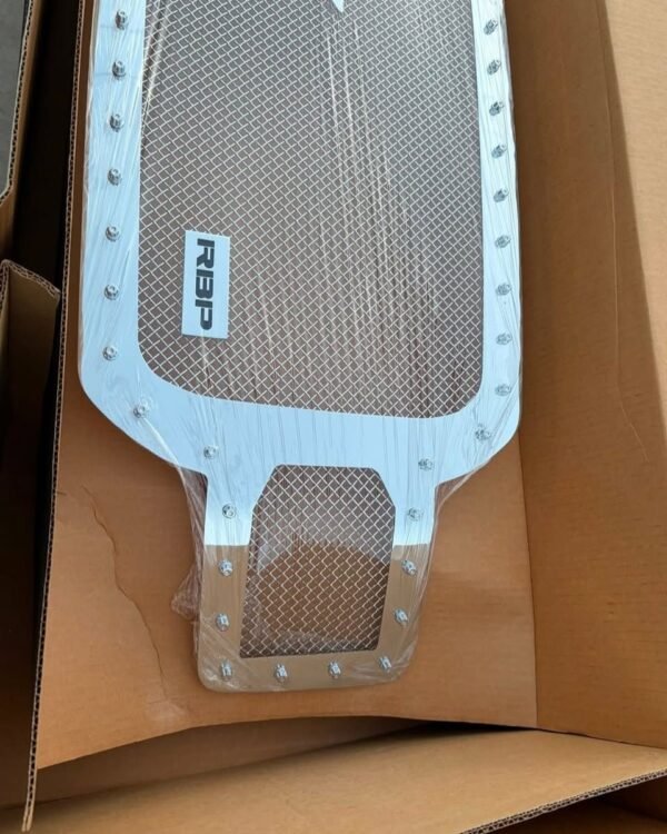 2018–2019 Ford F-150 Premium Chrome Metal Mesh Armor Grille Assembly
