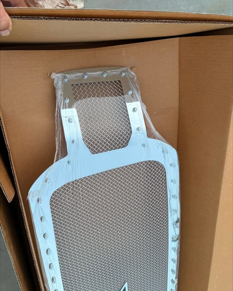 2018–2019 Ford F-150 Premium Chrome Metal Mesh Armor Grille Assembly photo 3 2018–2019 Ford F-150 Premium Chrome Metal Mesh Armor Grille Assembly