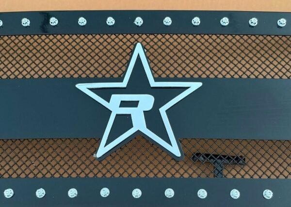 RBP Black Steel Woven Mesh Grille Insert