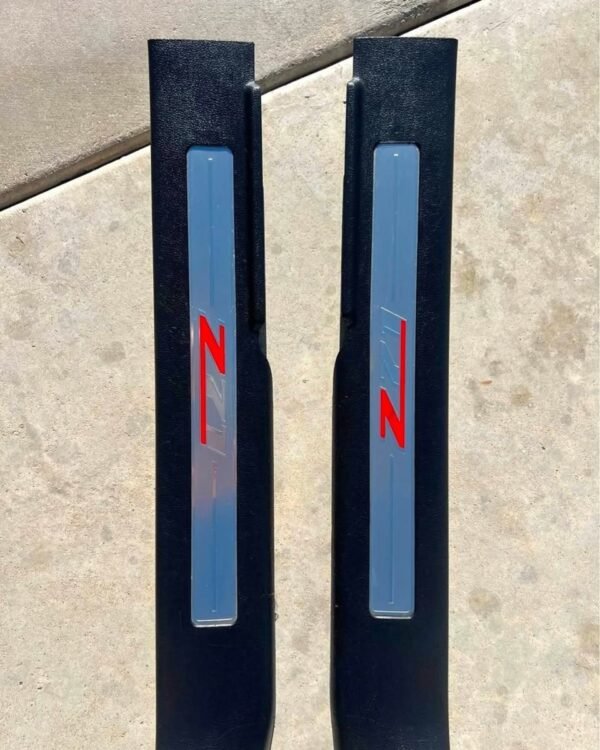 2014–2018 Chevy Silverado Interior Carpet Sill Trim Plates Set