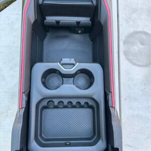 2017–2024 Ram 1500 Rebel Edition Premium Black & Red Leather Full-Cabin Interior Suite