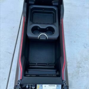 2017–2024 Ram 1500 Rebel Edition Premium Black & Red Leather Full-Cabin Interior Suite