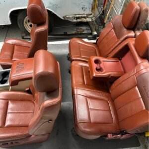 2012–2016 Ford Super Duty King Ranch Edition Premium Saddle Leather Full-Cabin Interior Pa
