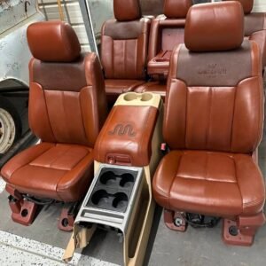 2012–2016 Ford Super Duty King Ranch Edition Premium Saddle Leather Full-Cabin Interior Pa