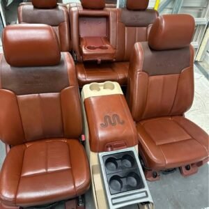 2012–2016 Ford Super Duty King Ranch Edition Premium Saddle Leather Full-Cabin Interior Pa