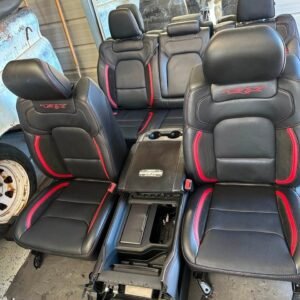 2019–2025 Ram 1500 TRX Edition Premium Black Leather & Alcantara Full-Cabin Interior Packa