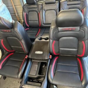 2019–2025 Ram 1500 TRX Edition Premium Black Leather & Alcantara Full-Cabin Interior Packa