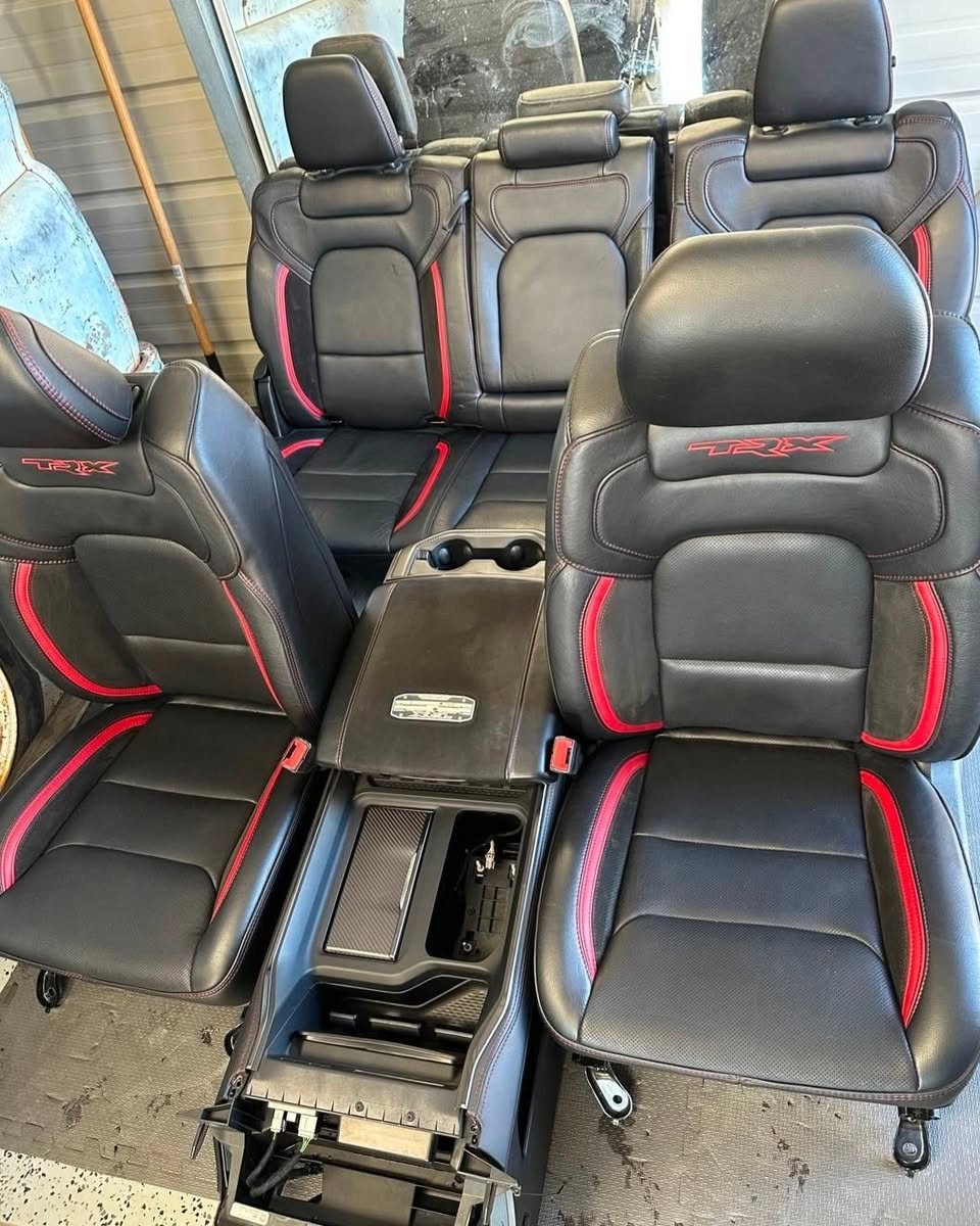 2019–2025 Ram 1500 TRX Edition Premium Black Leather & Alcantara Full-Cabin Interior Packa photo 5 2019–2025 Ram 1500 TRX Edition Premium Black Leather & Alcantara Full-Cabin Interior Packa