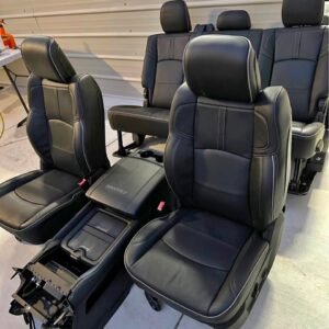 2019–2025+ Ram Mega Cab Limited Edition Ultra-Luxury Black Leather Master Interior Suite