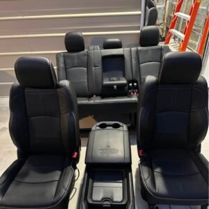 2019–2025+ Ram Mega Cab Limited Edition Ultra-Luxury Black Leather Master Interior Suite