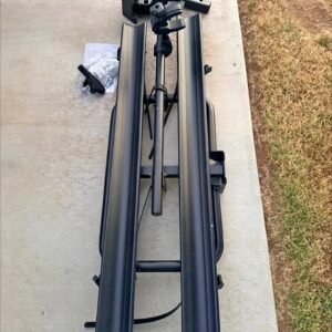 High-Performance Hitch-Mount Platform Bike Rack & Wheel Carrier Assembly