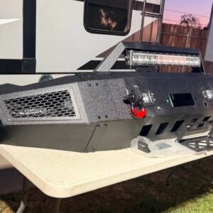 Vijay Premium Heavy-Duty Full-Width Steel Off-Road Front Bumper Assembly