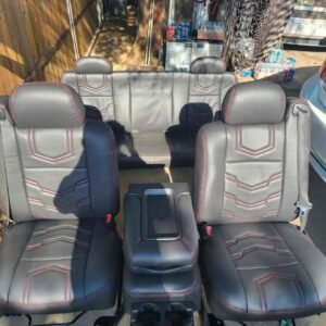 1999-2006 Chevy/GMC Extended Cab Premium Custom Reupholstered Midnight Black Front & Rear