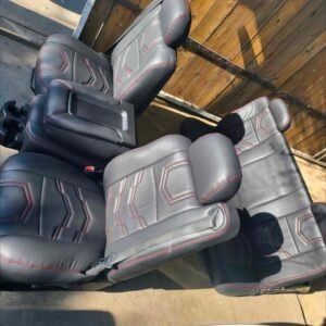 1999-2006 Chevy/GMC Extended Cab Premium Custom Reupholstered Midnight Black Front & Rear