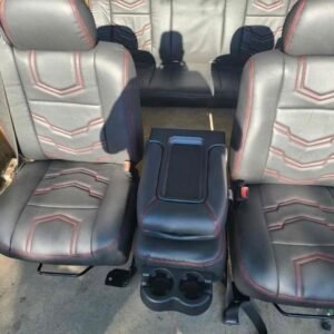 1999-2006 Chevy/GMC Extended Cab Premium Custom Reupholstered Midnight Black Front & Rear