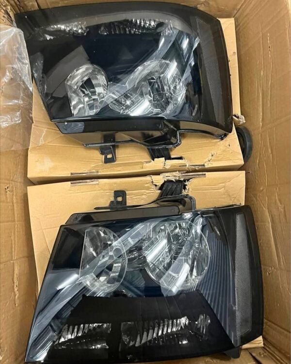2007-2014 Chevy Tahoe, Suburban, & Avalanche Performance Smoked Factory-Style Headlights