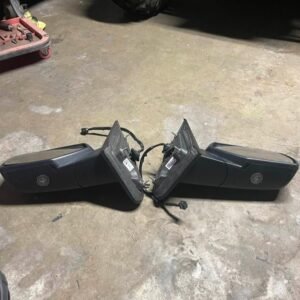 2014–2016 Chevy Silverado & GMC Sierra Premium LTZ Black Power-Folding Heated Towing Mirro