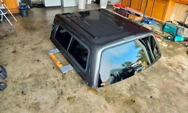 Authentic A.R.E. Premium Fiberglass 5.7-Foot Short Bed Shell Camper Cap