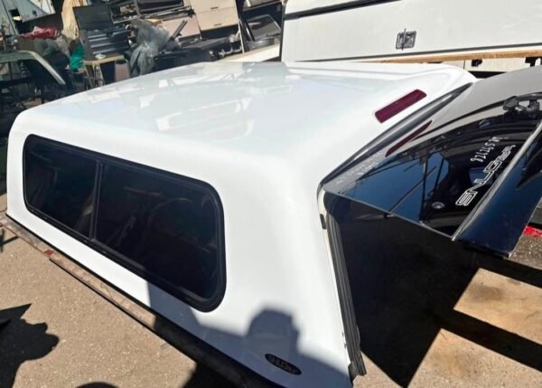 2019–2026+ Chevy Silverado 1500 Premium Fiberglass 6.6-Foot Mid-Size Bed Shell Camper Cap