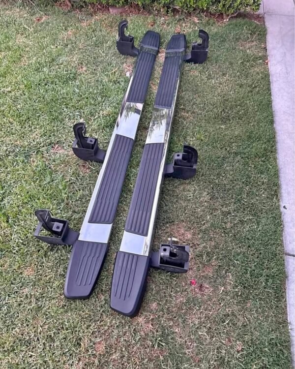2021–2026+ GMC Sierra Factory OEM Textured Black Running Board Side Steps