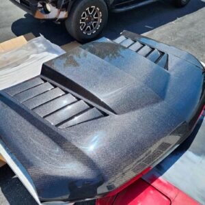 2019–2026 Chevy Silverado 1500 "TMS Style" Performance Carbon Fiber Engine Hood
