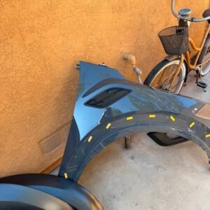 2017–2020 Ford F-150 Raptor Genuine OEM Front Fender Panels & Matching Magnetic Gray Flare