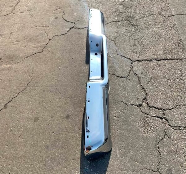 1988-1998 OBS Chevy Silverado & GMC Sierra Factory OEM Heavy-Duty Chrome Rear Step Bumper