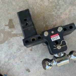 B&W Tow & Stow Adjustable Tri-Ball Hitch Receiver Mount