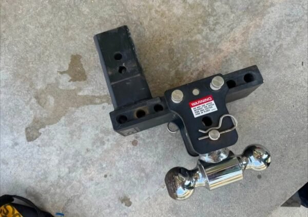 B&W Tow & Stow Adjustable Tri-Ball Hitch Receiver Mount