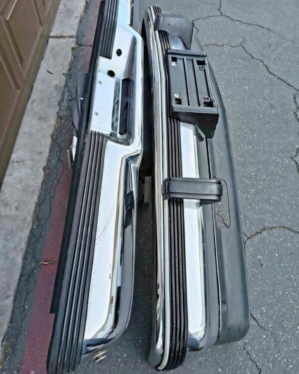 1988-1998 Chevy Silverado & GMC Sierra Factory-Style Chrome Bumper Package