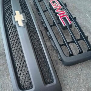 Authentic 2007–2013 Chevy Silverado & GMC Sierra Factory-Style Front Radiator Grille Assem