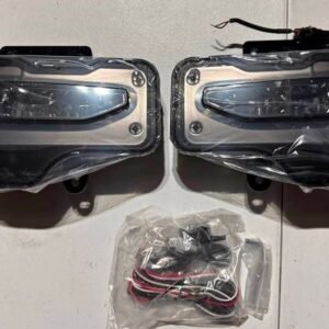 2016–2018 GMC Sierra Custom Stealth Blackout High-Output LED Fog Light Assemblies