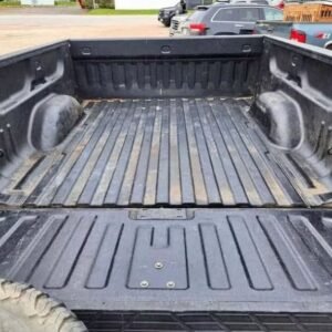 rust free bed for a 2007-2013 gmc sierra crew cab 1500 has a professional spray in bed lin