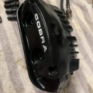 Cobra Caliper Setup — Includes brackets, lines, mounting bolts & good pads. Rotors availab