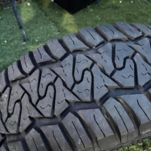 22” TUFF WHEELS + 325/50R22 GRIT KING RIDGE CLIMBER R/T TIRES — SET OF 4