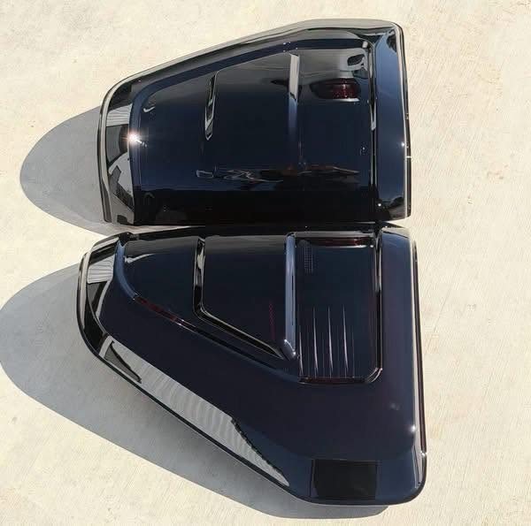 2021–2023 FORD F-150 SMOKED LED TAIL LIGHTS – BLIND SPOT / BLIS – CUSTOM TINTED