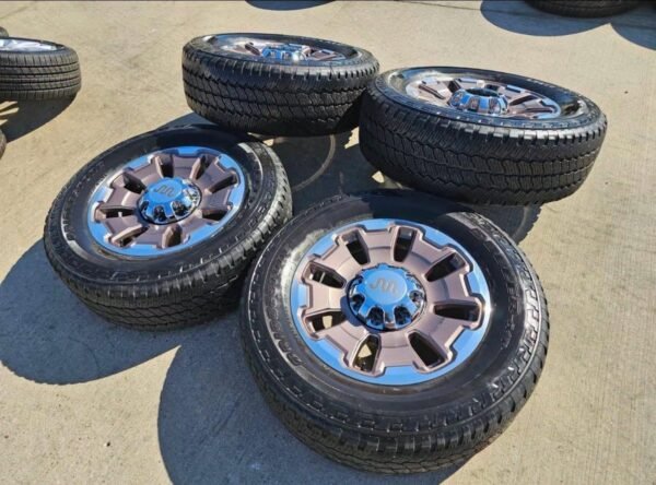 20” Ford F-250 F-350 OEM 10487 LIMITED KING RANCH Tan Wheels – 2024–2026