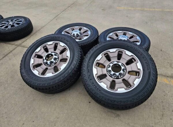 20” FORD F-250 F-350 KING RANCH OEM WHEELS – 10487 – TAN – NEW