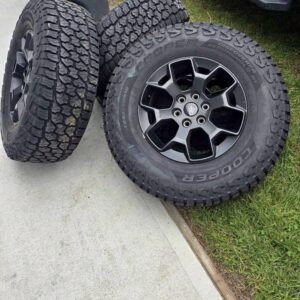 2024 FORD F-150 FX4 WHEELS + COOPER LT295/70R18 TIRES — LOW MILES