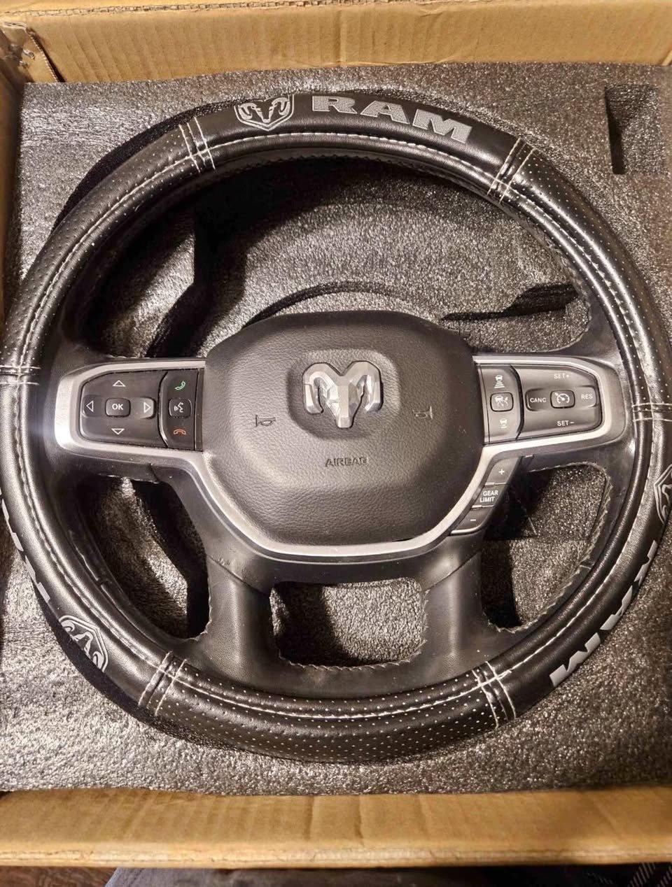 2019–2024 RAM 1500 Steering Wheel + Bed Cargo Lights – Used – $300 for Both photo 1 2019–2024 RAM 1500 Steering Wheel + Bed Cargo Lights – Used – $300 for Both