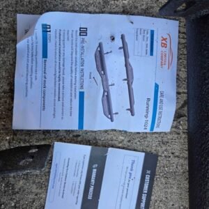 Yzona Truck Running Boards – $200 Shipped – Complete Set