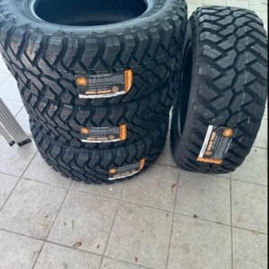 SET OF 4 BRAND NEW 35x12.50R20 COSMO MUD KICKER M/T TIRES — 12-PLY