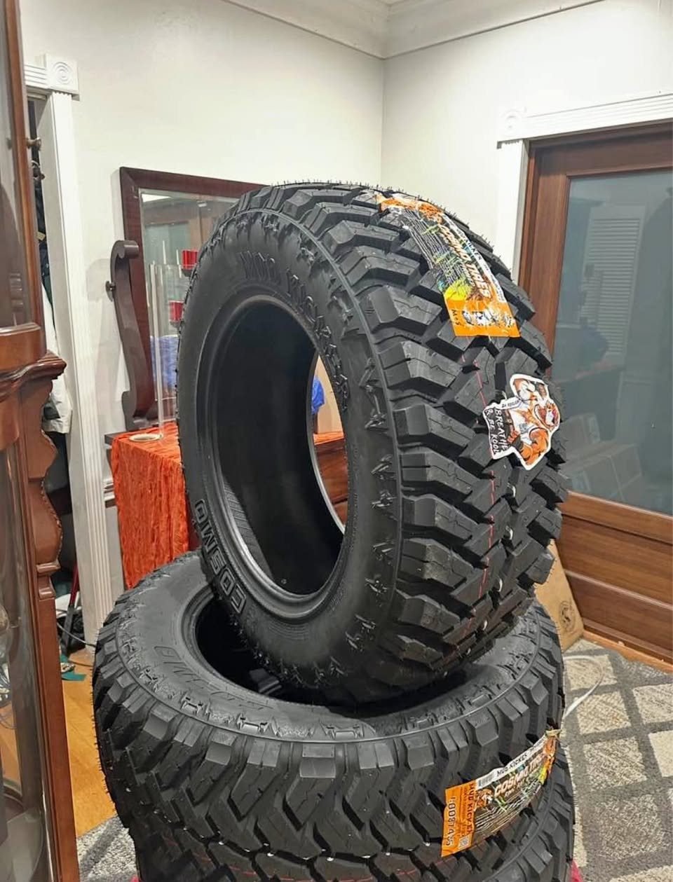 SET OF 4 BRAND NEW 35x12.50R20 COSMO MUD KICKER M/T TIRES — 12-PLY photo 4 SET OF 4 BRAND NEW 35x12.50R20 COSMO MUD KICKER M/T TIRES — 12-PLY