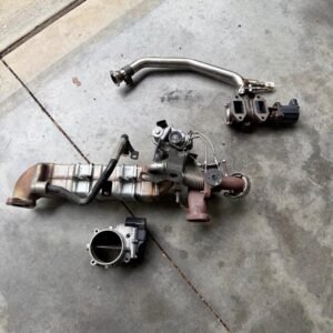 2018 Ram 6.7L Cummins EGR Cooler + Actuator + Throttle Body — OEM Take-Off