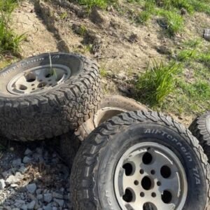 CHEVY BULLET HOLE WHEELS — 6x5.5 / 6x139.7 — SET OF 4
