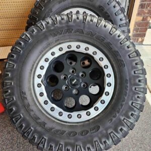 GEN 1 FORD F-150 RAPTOR OEM WHEELS & 35” GOODYEAR DURATRAC TIRES, SET OF 5