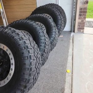 GEN 1 FORD F-150 RAPTOR OEM WHEELS & 35” GOODYEAR DURATRAC TIRES, SET OF 5