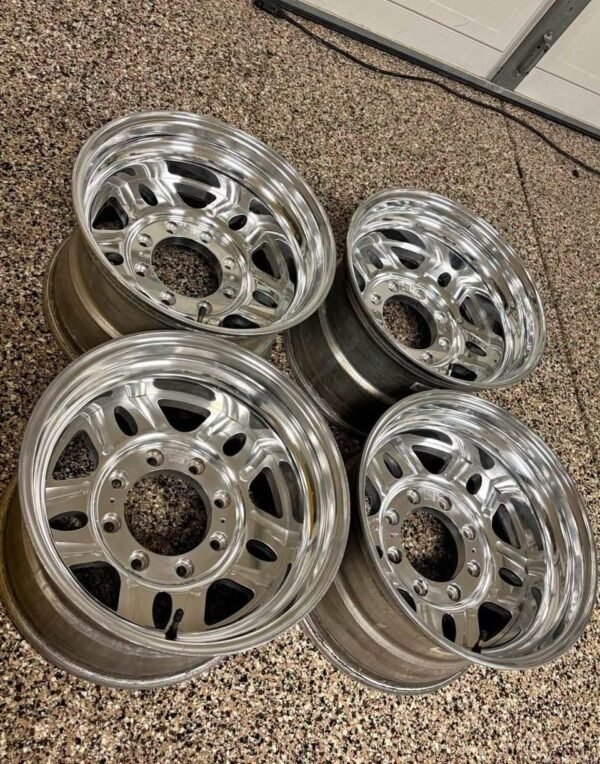 8x170 FORGED CENTERLINE WHEELS — 16.5x10 — SET OF 4
