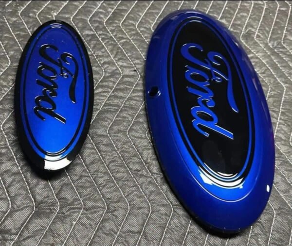 2023–2026 FORD SUPER DUTY F-250 / F-350 / F-450 EMBLEMS – ARGON BLUE